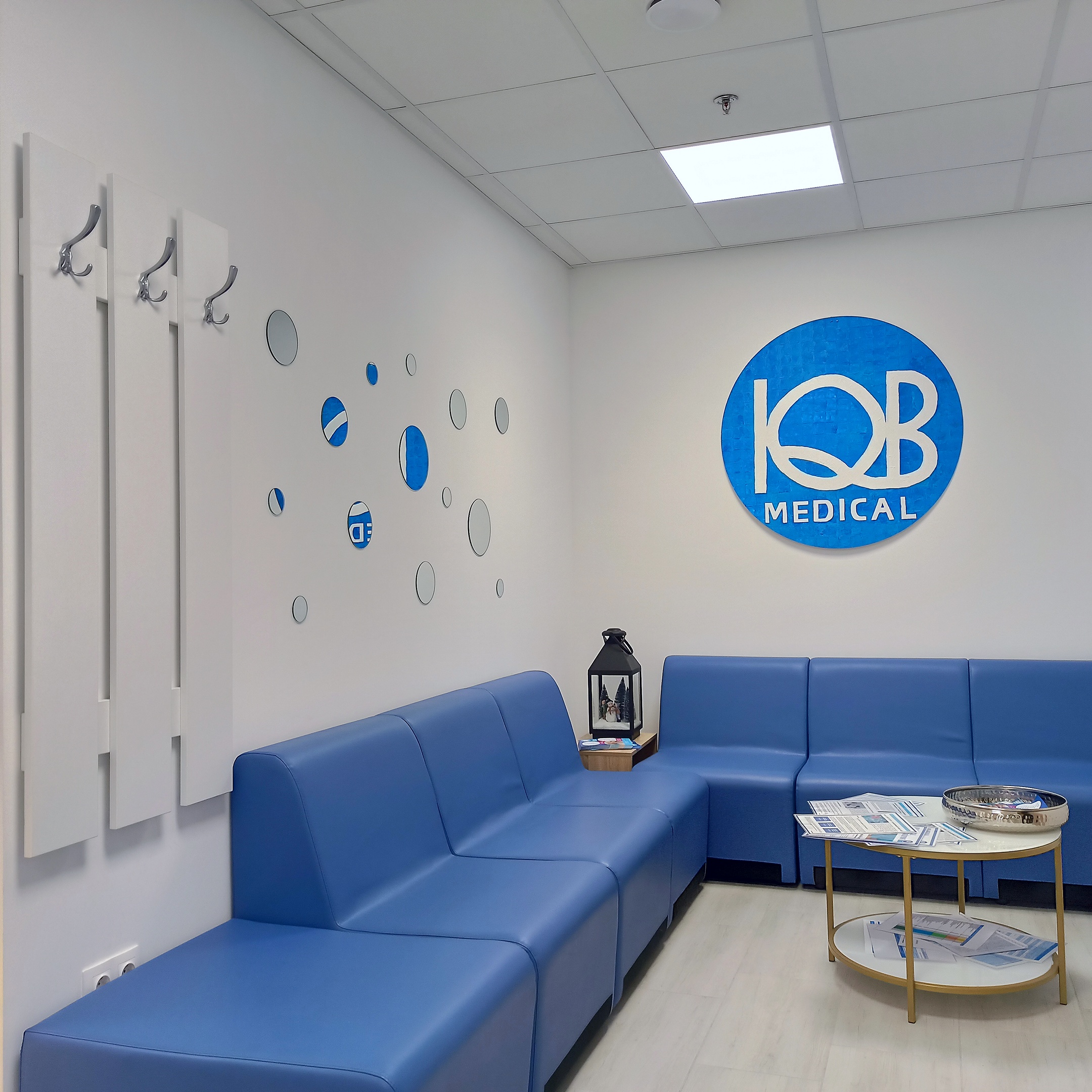 Budai magánrendelő váróterem