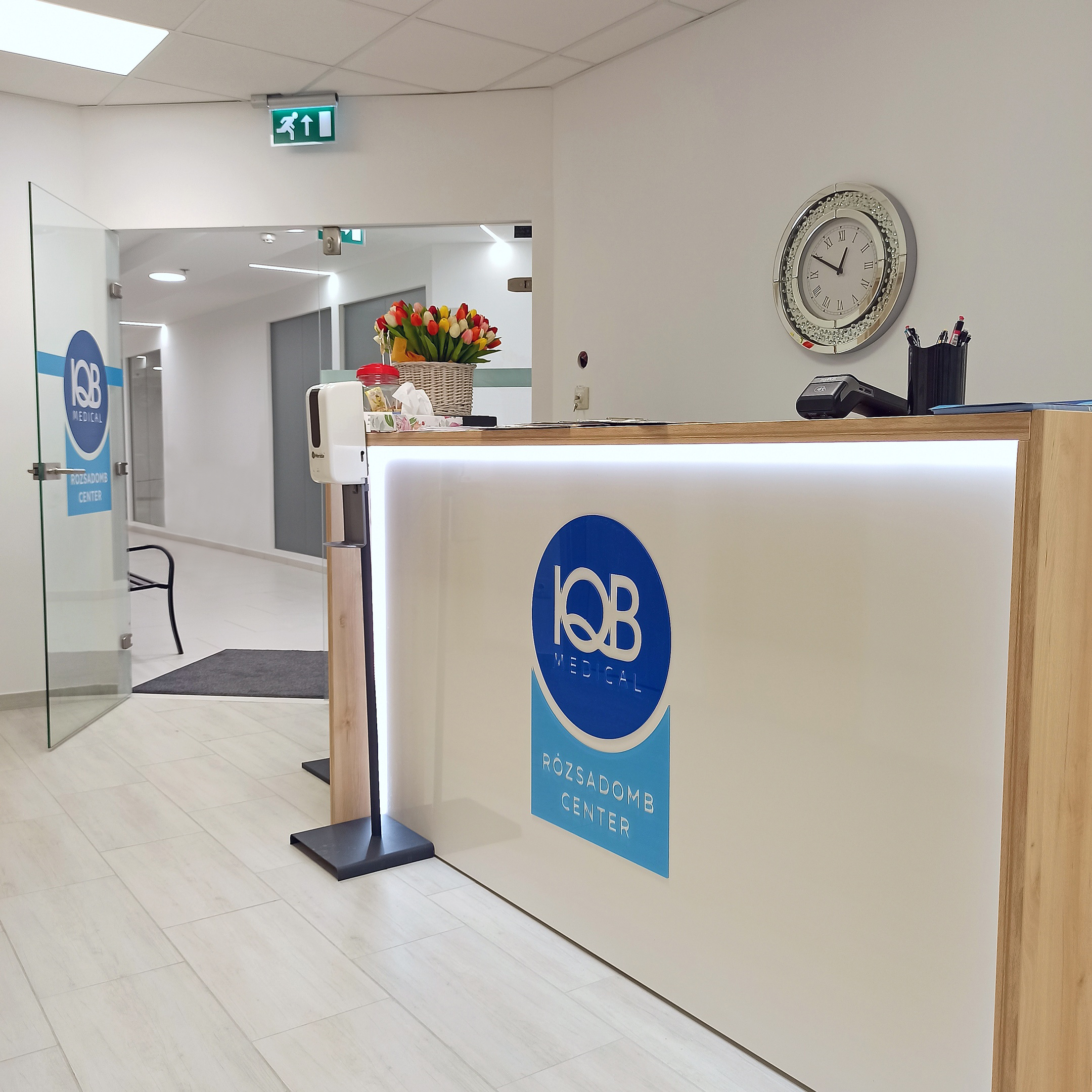 Budai magánrendelő recepció